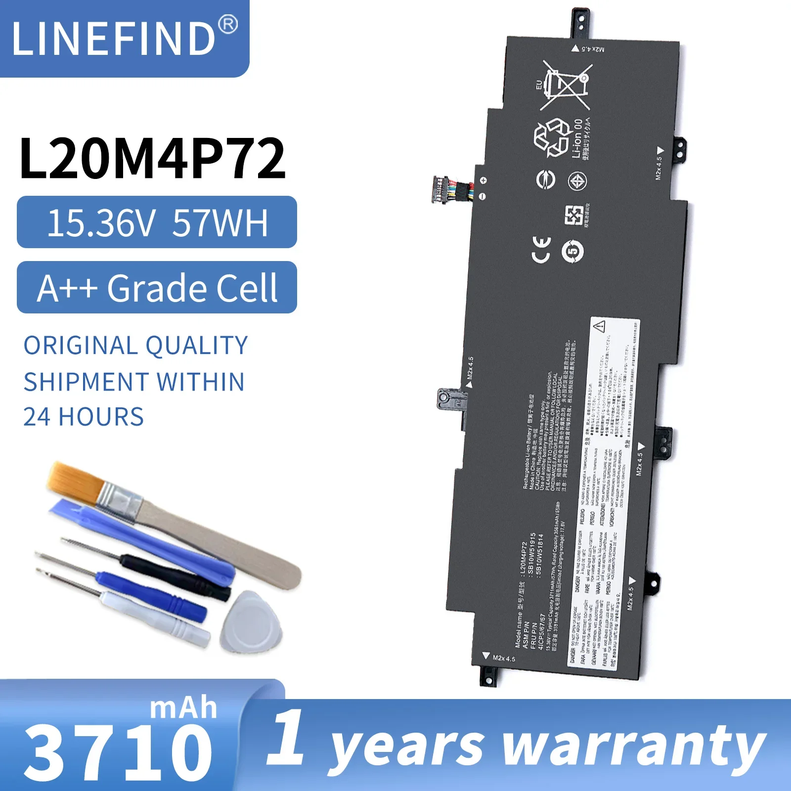 

Аккумулятор L20C4P72 L20M4P72 L20D4P72 для ноутбука Lenovo ThinkPad T14s Gen 2