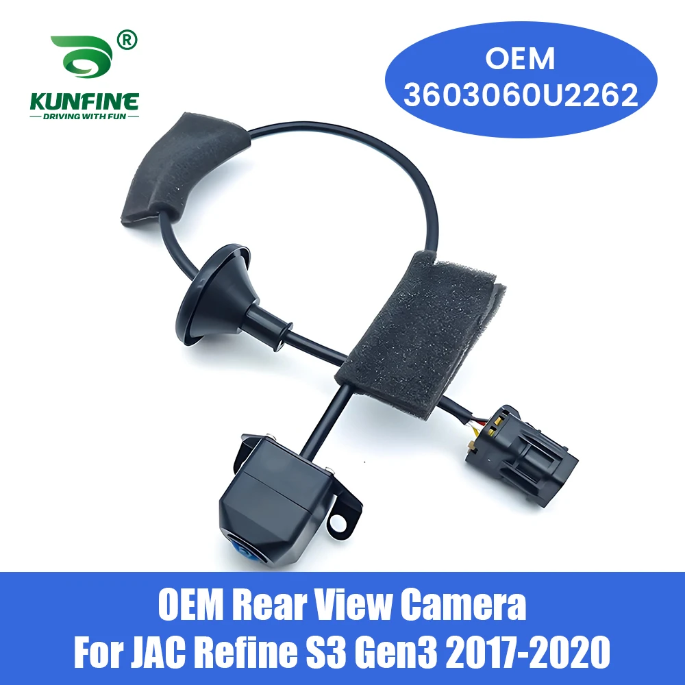 For JAC Refine S3 Gen3 2017-2020 Rear View Backup Camera Waterproof Parking Assist Camera Original Factory OE 3603060U2262
