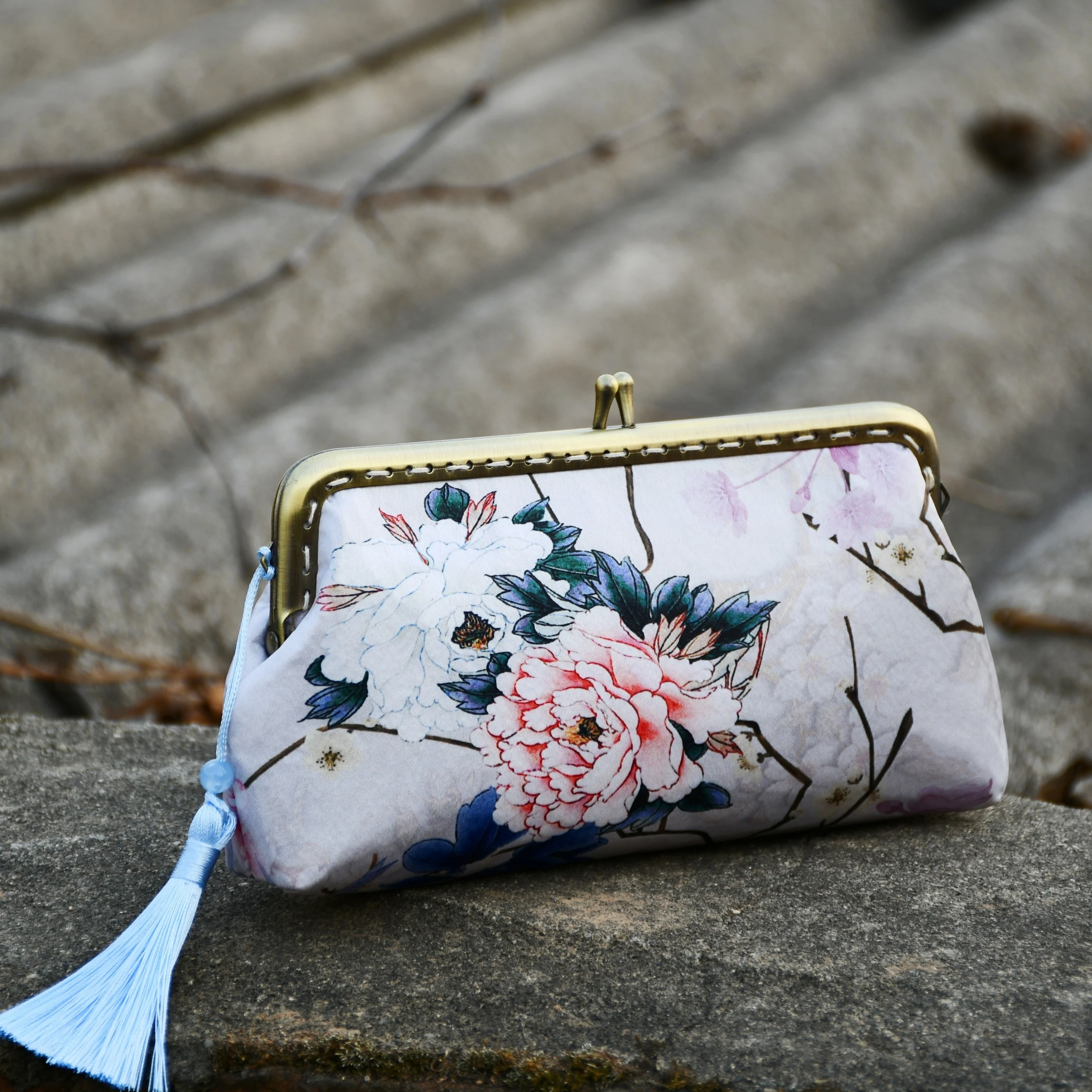 

Handmade DIY Material Kit for Embroidery Cosmetic Bag Pencil Case Traditional Study And Training Research