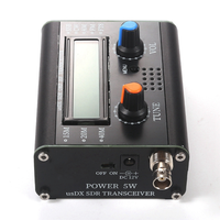 AAAEL-5W Usdx SDR QRP Transceiver QCX-SSB To SSB 3-Band All Mode High Frequency Transceiver With Handheld Microphone