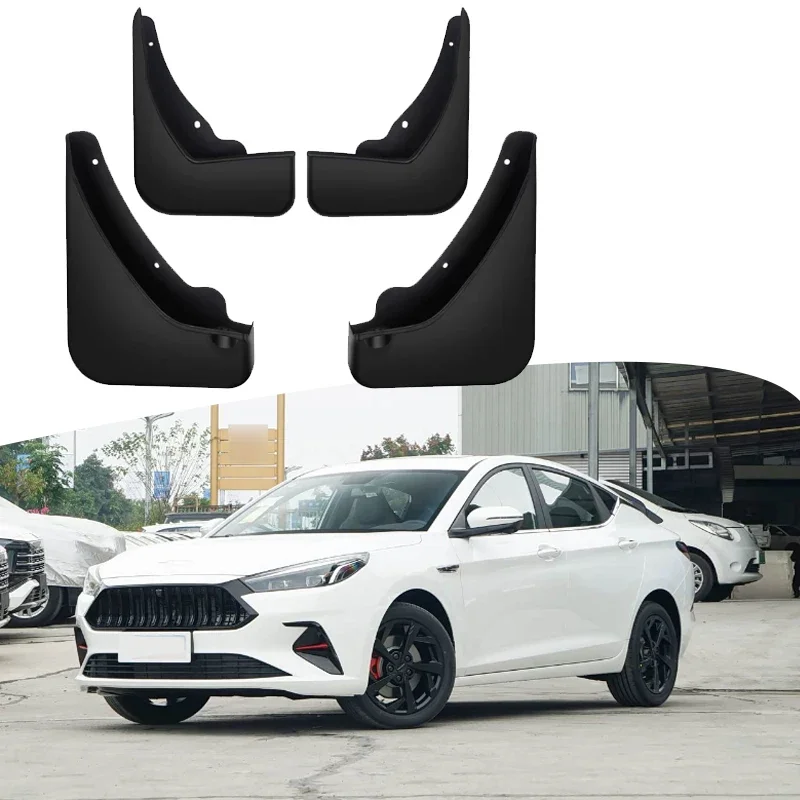 For JAC J7 MOSKVICH 6 2026 2027 2028 4PCS Car ABS Fender Mud Flaps Protect Auto Splash Guard Anti-dirt Wear-resistant Accessory