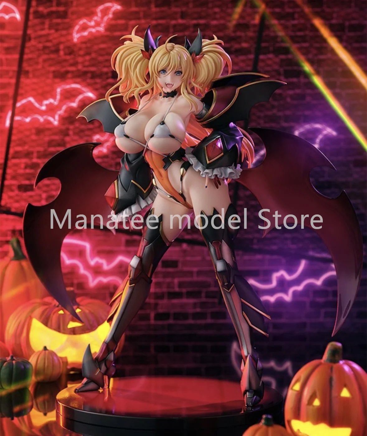 

100% оригинал Taimanin RPG X Onisaki Kirara Halloween Vampire 1/6 ПВХ Фигурка Аниме Модель Игрушки Фигурка Коллекция Кукла Gif