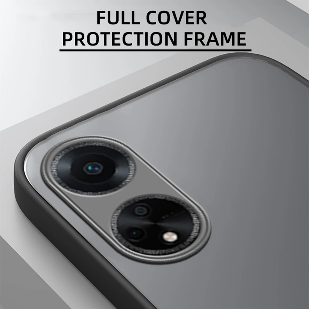 Case For OPPO A98 5G Cover On Orro Opo Appo A98 Capas Shockproof Phone Back Bumper Matte Translucent Coque funda OppoA98 5G A 98