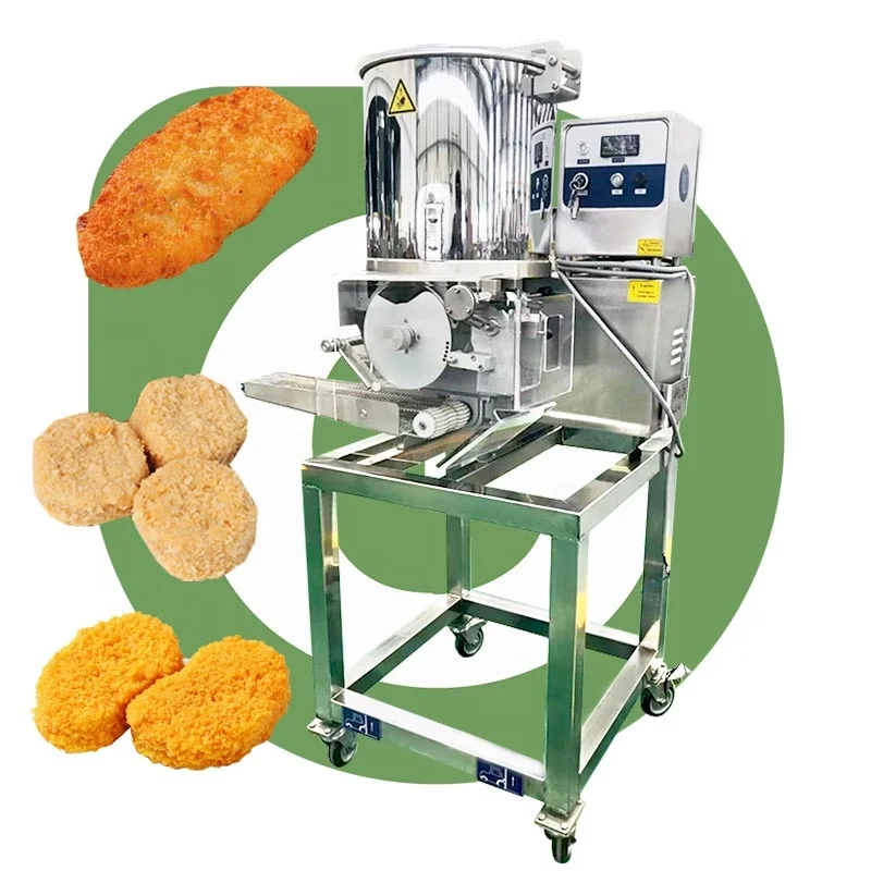 Automatic Chicken Nugget Hamburger Burger Press Maker giamaicano Beef Patty Make Form mold Machine Price