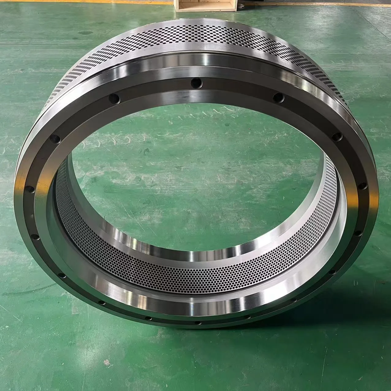 X46Cr13 مصفوفة القرص الدائري يموت PTN 850-120 - انخفاض سعر آلة بيليه يموت المصنع مباشرة للخشب