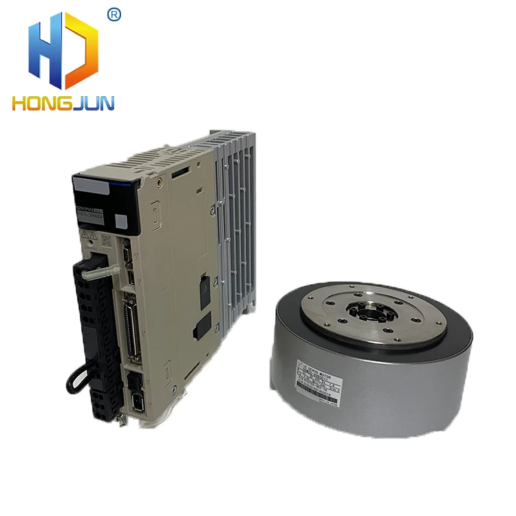200V 42W 500rpm SGMCS-02B3C11 Three-Phase Servo Motor HONGJUN IE3 Efficiency Flange Mount New Direct From Japan