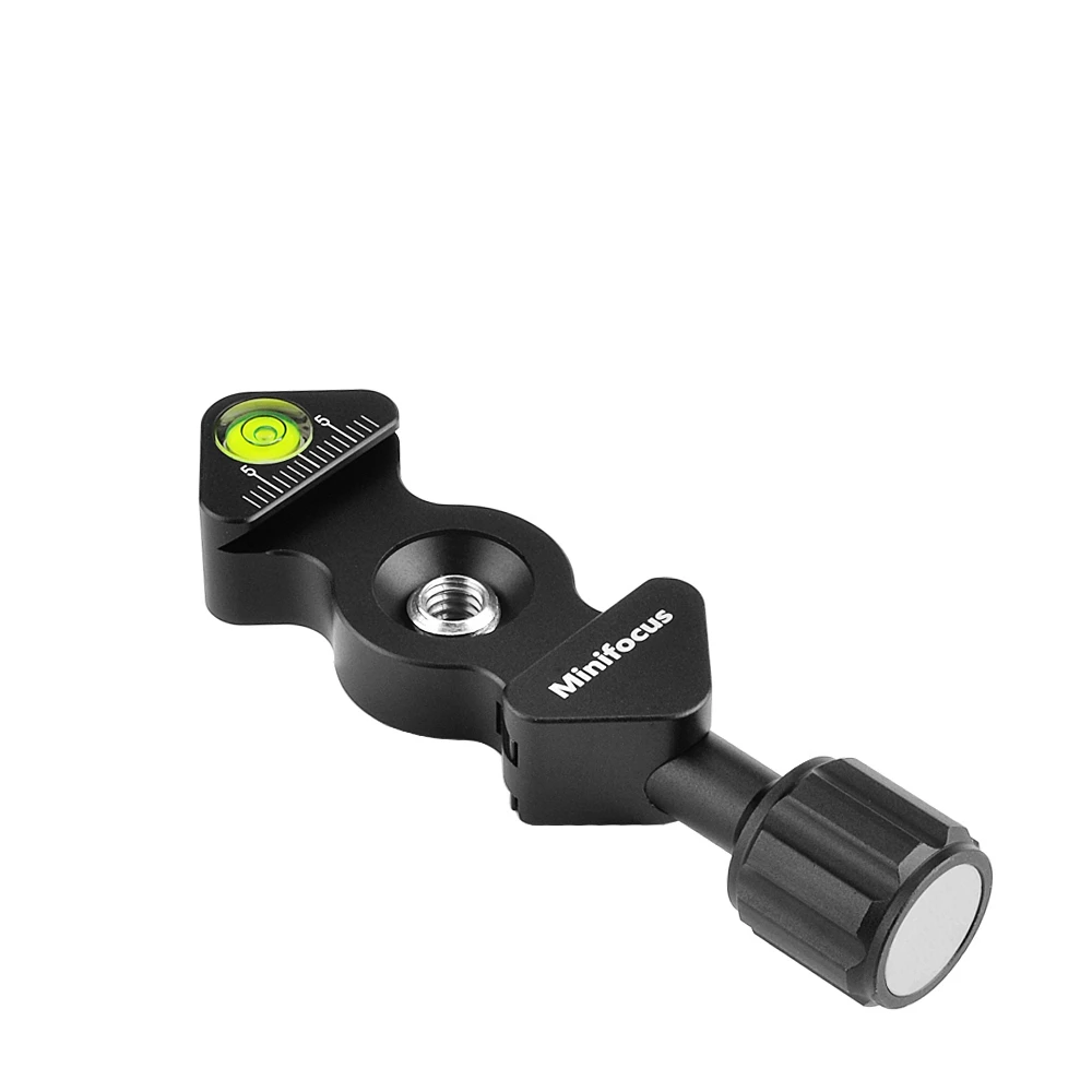 퀵 릴리스 클램프 범용 알루미늄 합금 삼각대 볼 헤드 RSS Arca-Swiss Kirk Marking 용 미니 물고기 뼈 클램프 손잡이 형