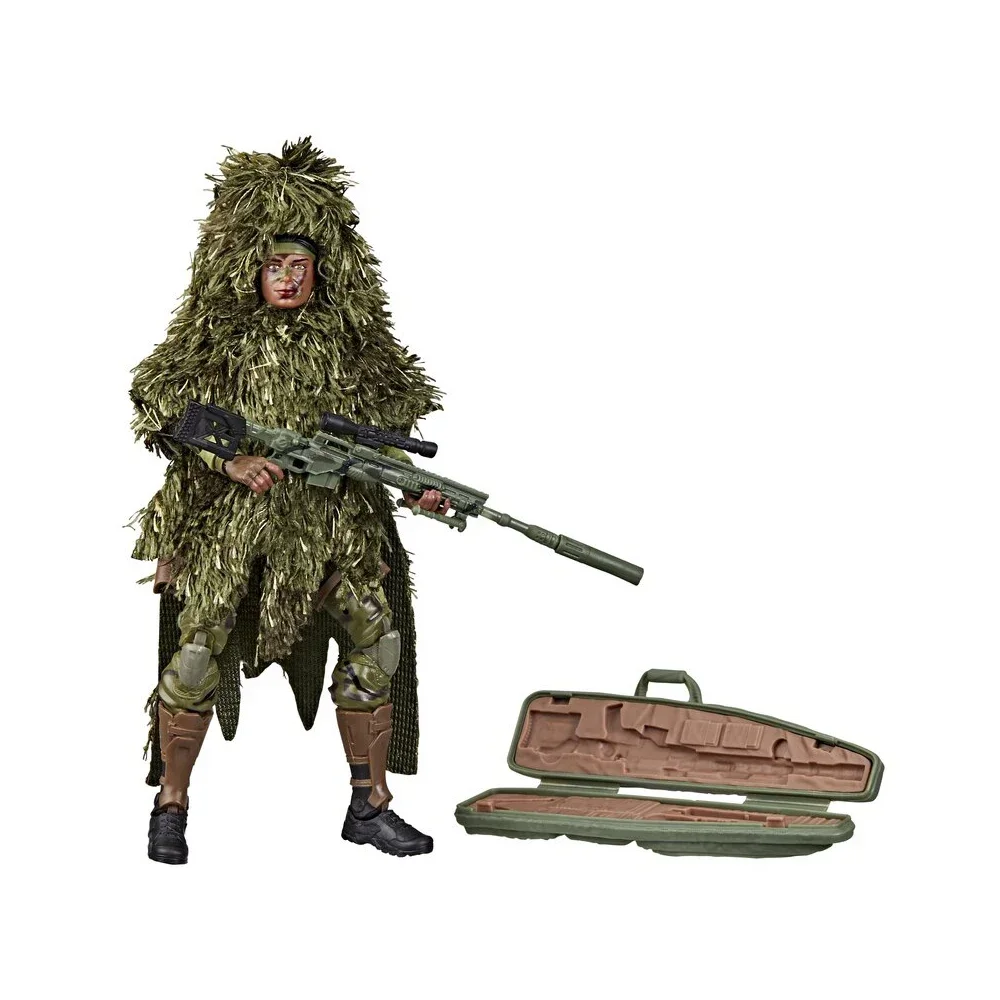 G.I.Joe Figura de acción suelta clasificada del piloto del 60 aniversario Sniper de 6"