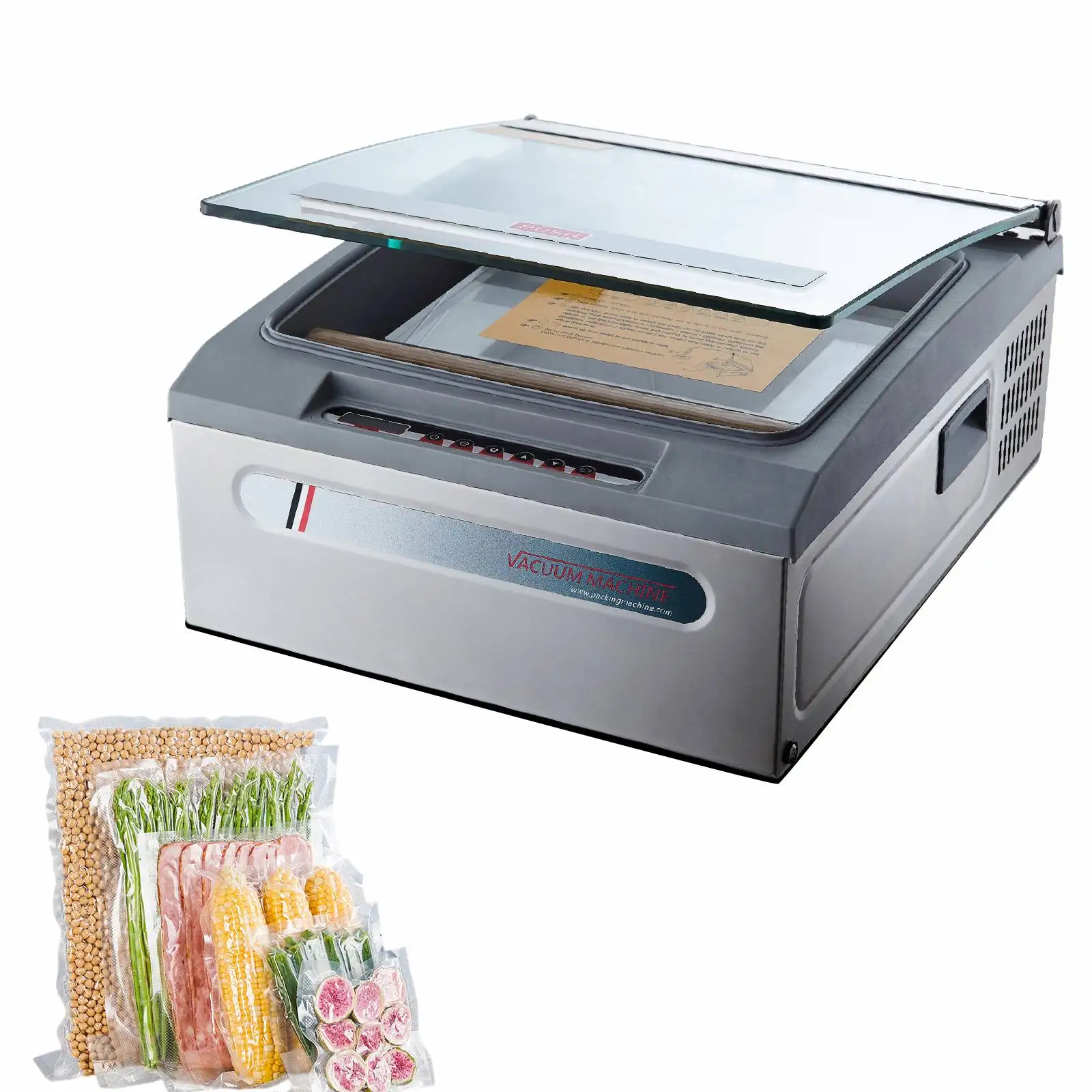 Supermarket Vacuum Food Sealer House Hold Sealing Machine Vacuum Packing Machine For Food Commercial Fresh Vacuum Sealer Machine