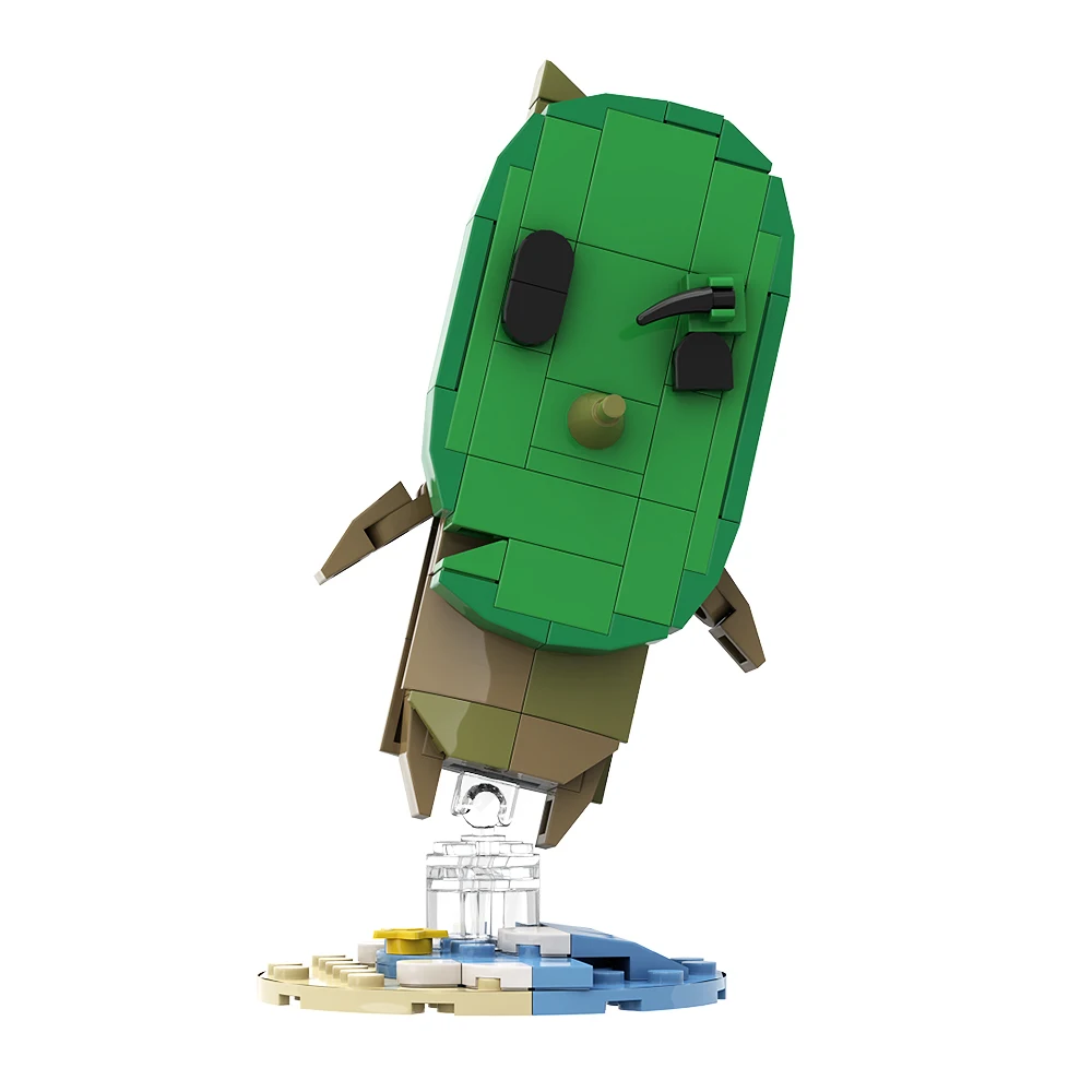 ชุดตัวต่อเกม gobicks Moc zeldaed yahaha korok brickheadz แบบอิฐ zeldaed ชุดบล็อกตัวต่อลายซากปรักหักพังสำหรับเป็นของขวัญ