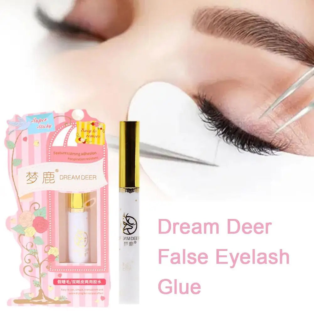 

8ml False Eyelash Extension Glue Waterproof Fast Dry No Strong Long Eyelash Lasting Irritation Primer Transparent Tools P9X6