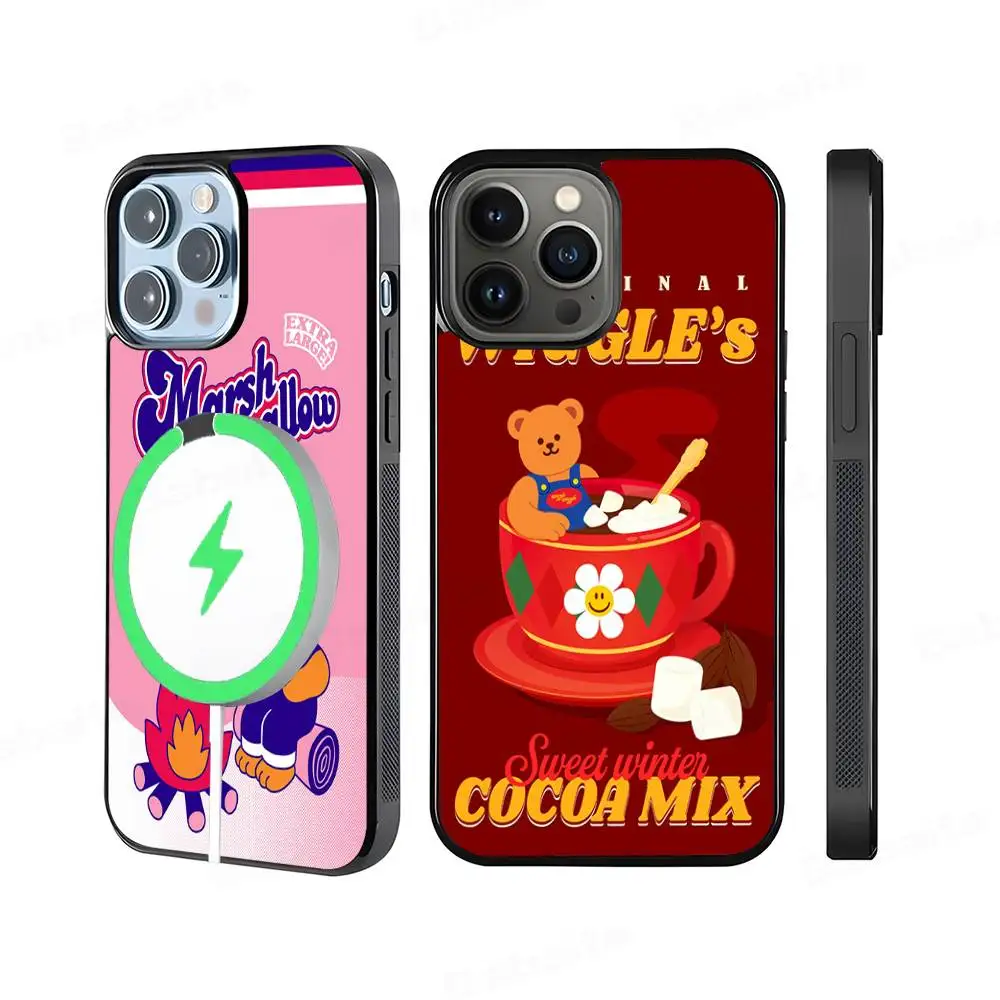 

Cartoon Cute W-Wiggle W-WiggleS For Phone Case For IPhone 13 14 15 11 12 16 17 Pro Max Plus For Magnetic Shell