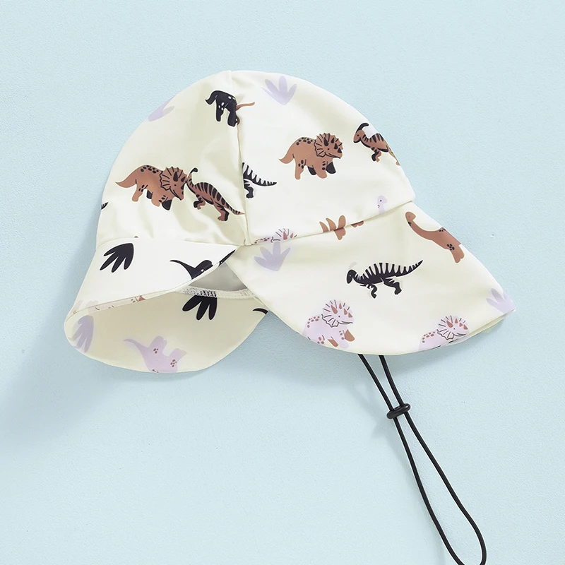 Baby Boy Swimwear Set, Whale Print Long Sleeve Rash Guard Swimsuit Sun Hat Toddler Bathing Suit Outfit