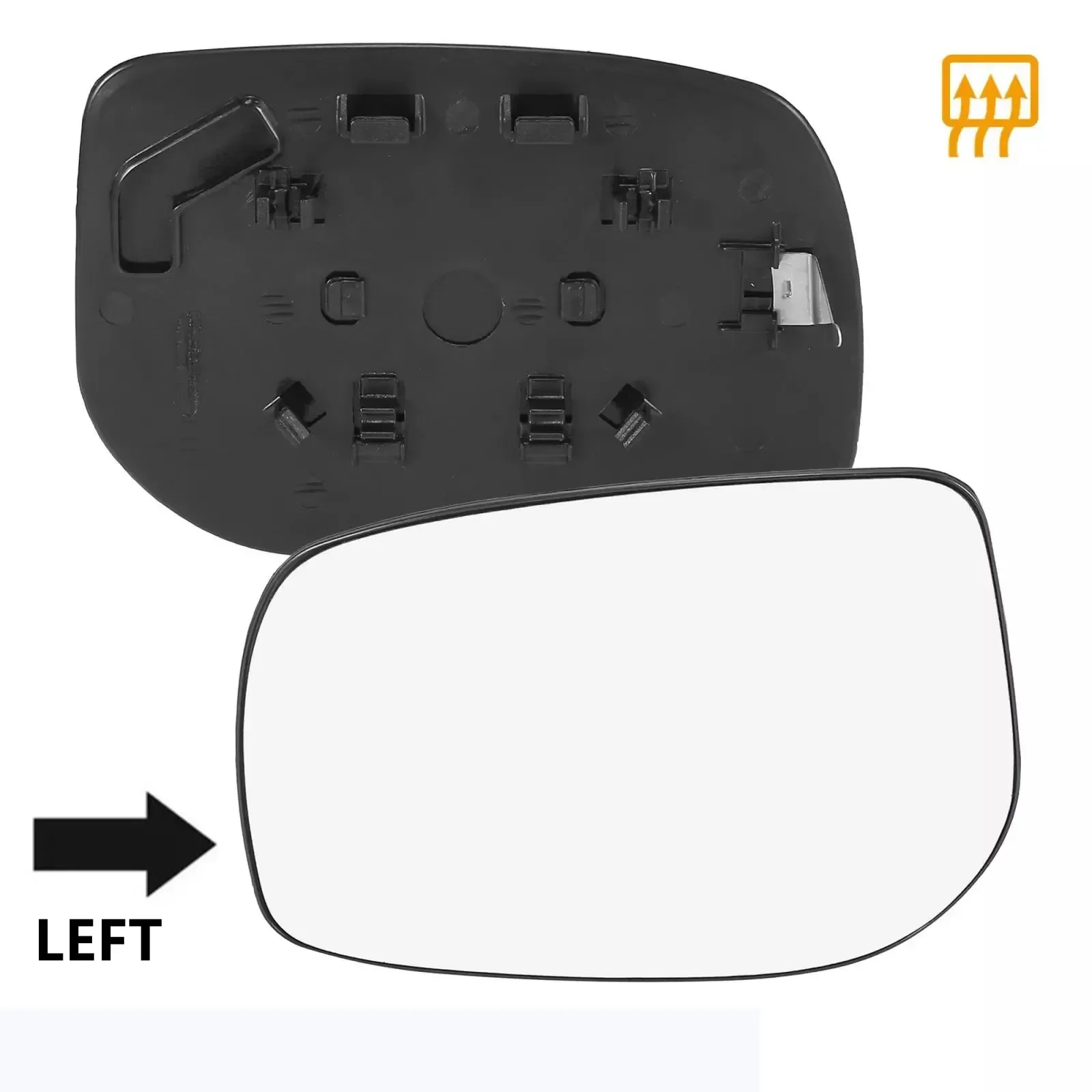Car Side Heated Rearview Mirror Glass left right for TOYOTA YARIS 2006 2007 2008 2009 2010 2011 2012 SCION xD 2008 - 2014