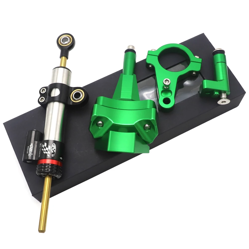 CNC Aluminum Motorcycle Damper Steering Stabilize Safety Control For kawasaki Ninja400 ninja 400 ZX-4R ZX4R 2018 2019 2020 - Image 5