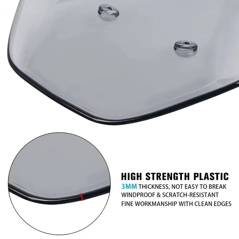 Z900 بجولة الزجاج الأمامي منحرف الرياح قناع لكاواساكي Z 900 SE ABS 2025 دراجة نارية كبيرة طويل القامة الزجاج الأمامي غطاء للحماية