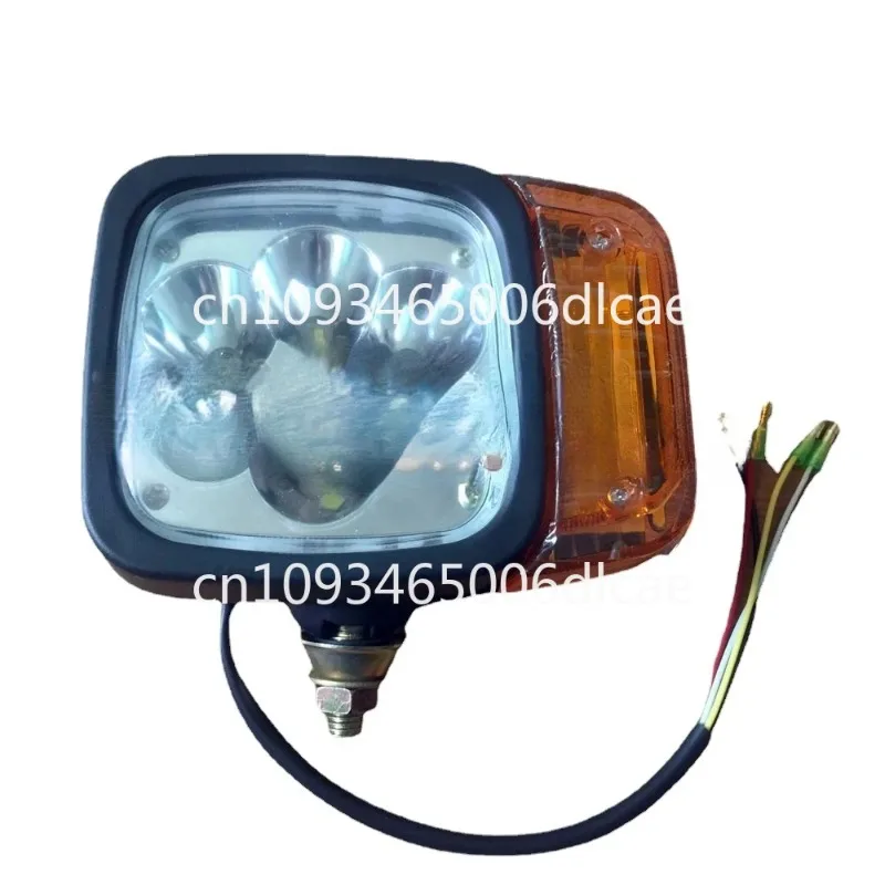 Loader Rubber Wheel Excavator Accessories Led Front Lighting with Turn Signal