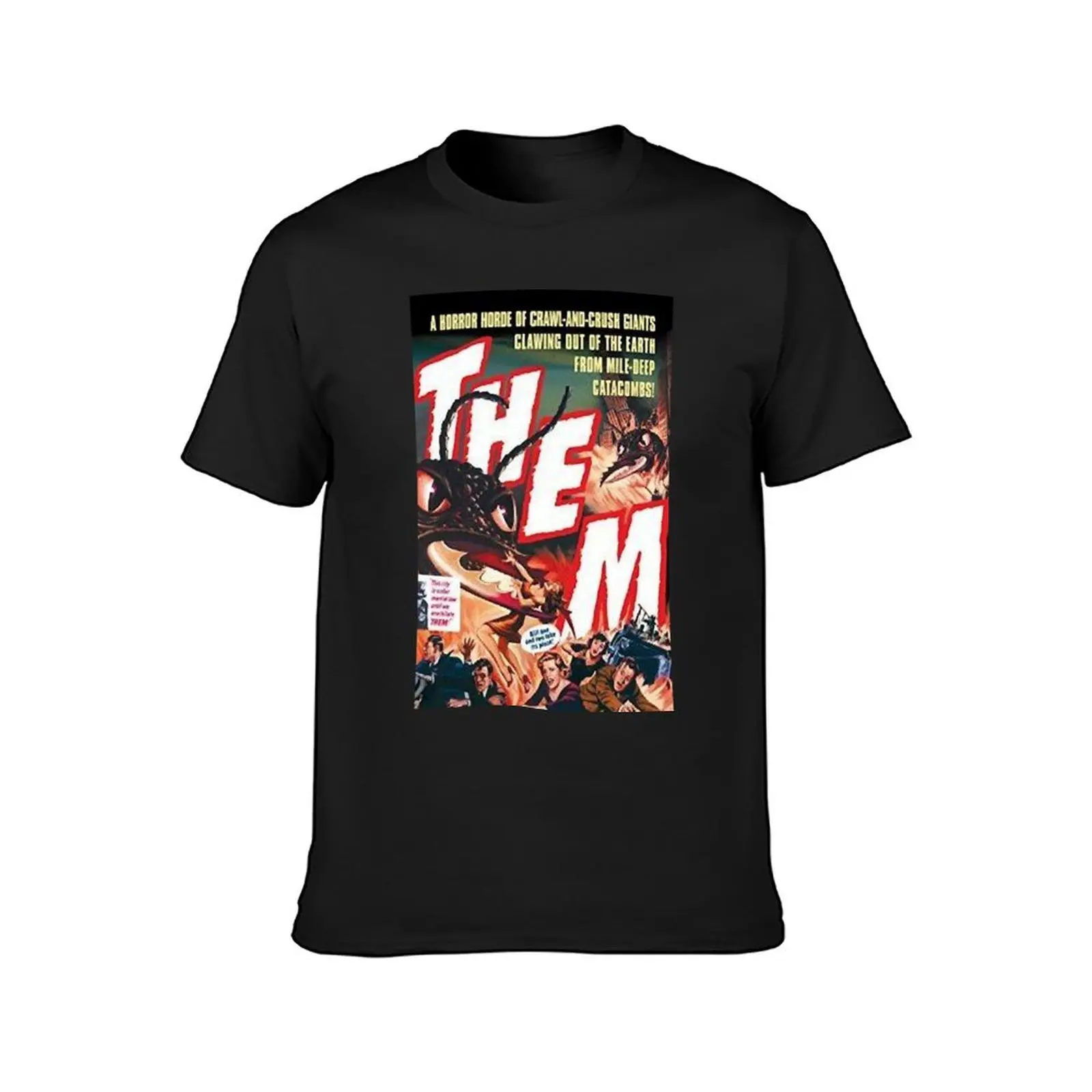 them movie 1954 T-Shirt new edition summer top Short sleeve tee men