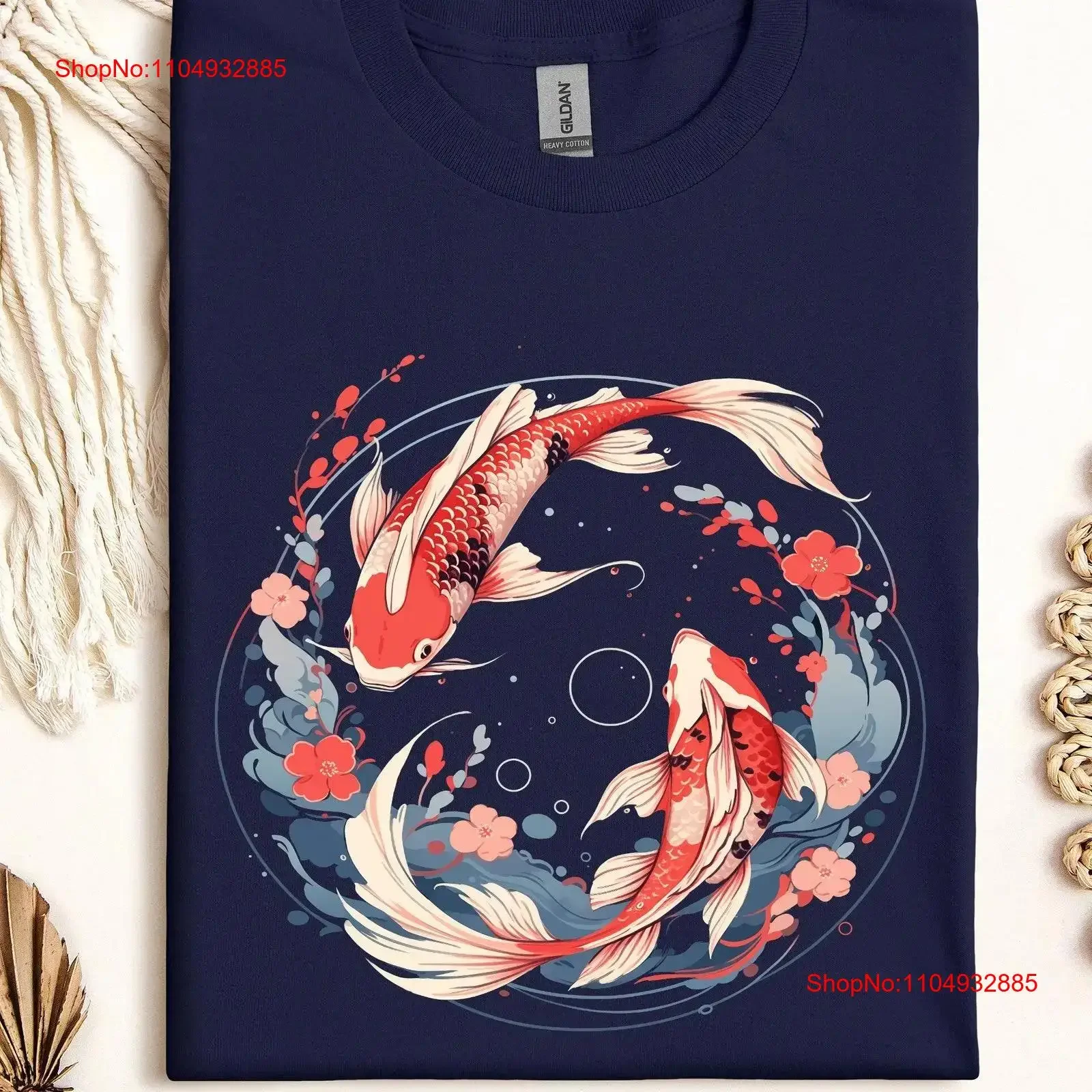 Japanese Koi Fish T… - image