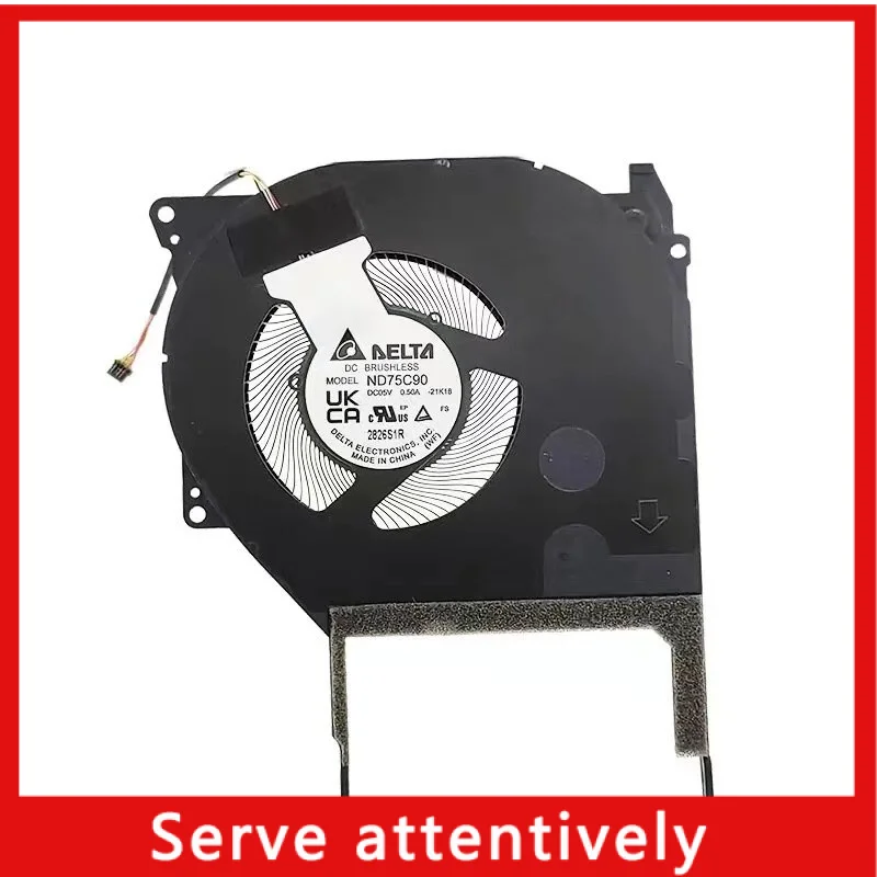 

Original for ASUS ND75C90-21K18 DC05V 0.5A 13NB0VV0T01011 COOLING FAN