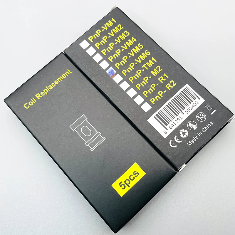 Sharevape 5個pnpコイルVM1 0.3ohm交換コイルTM1 0.6ohm /VM6 0.15ohm /R1 0.8ohm pnpコイルフィット · ヴィンチドラッグx/mod podキット