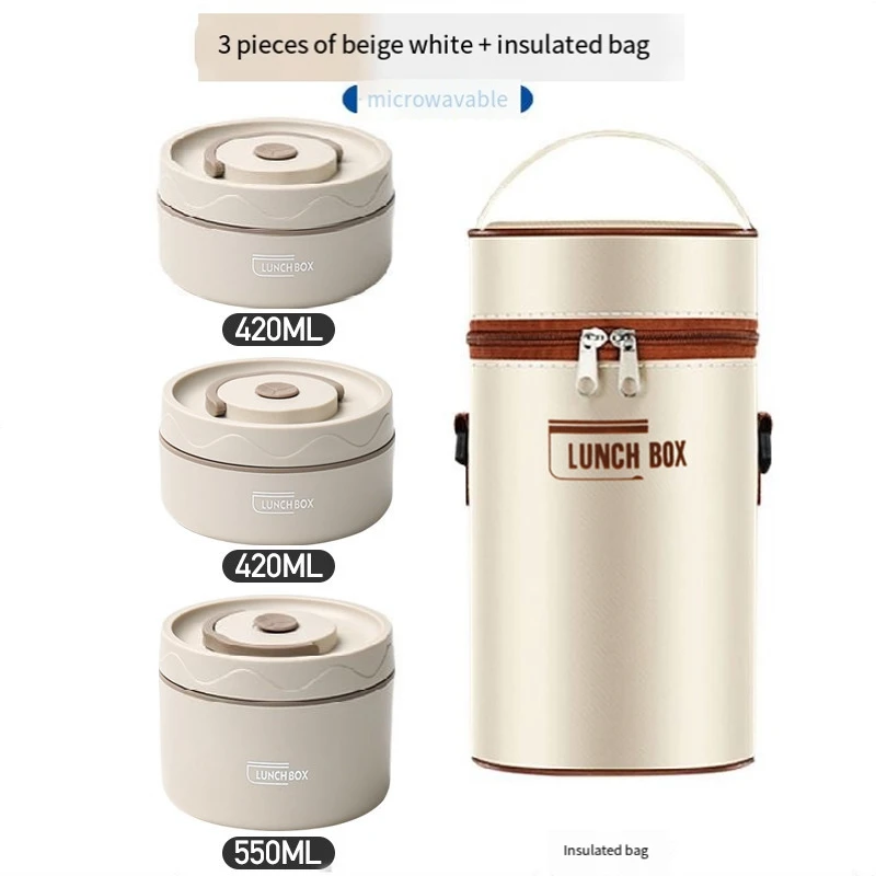 Food Warm Lunch Container,Stainless Steel Thermal Lunch Container Portable Thermal Bento Box Food Container Durable Easy To Use