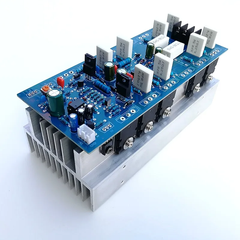 NEW Dual DC30V-110V C5200 A1943 Tube 650W High Power Mono Channel Professional CA Stage Audio Amplifier Board