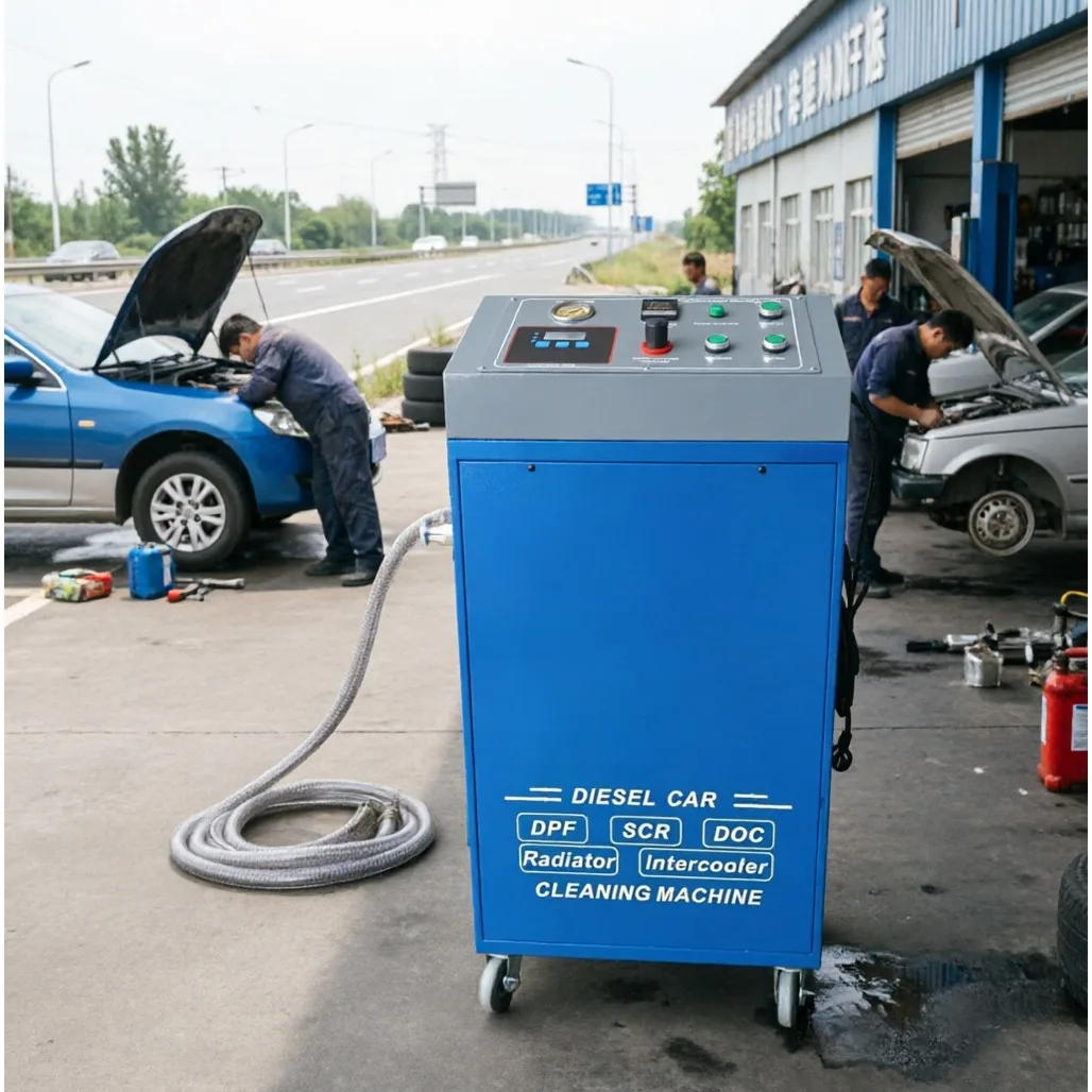 DPF Filter Cleaner Adjustable Water Pressure Gentle Cleaning Avoid Scratching DPF Filter Core Light Truck Maintenance Tool