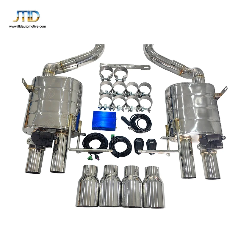 고성능 레이싱 공장 스테인레스 스틸 Valvetronic 배기 시스템 Catback For BMW E92 E90 E9X M3 머플러 밸브