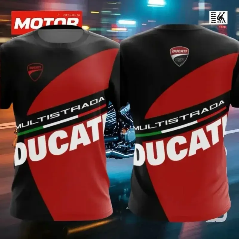 

3D Printed New Ultimate Racing Men's Women's T-shirts Racing Team T-shirts Summer Sports Casual Short Sleeved Clothes Breathable