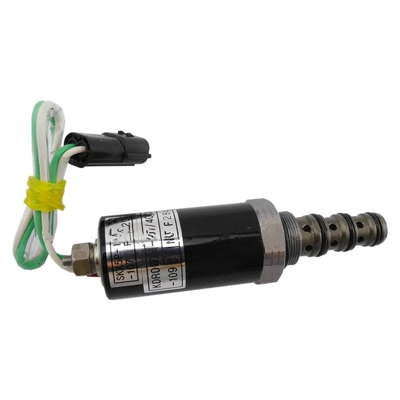 R215-7 Excavator Parts Pump Solenoid KDRDE5K-20/40C07-109 40C07-109