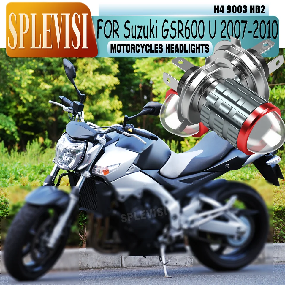 

Simple Installation Shockproof Weatherproof LED warranty 1 year Motorcycle Headlight For Suzuki GSR600 U 2007 2008 2009 2010