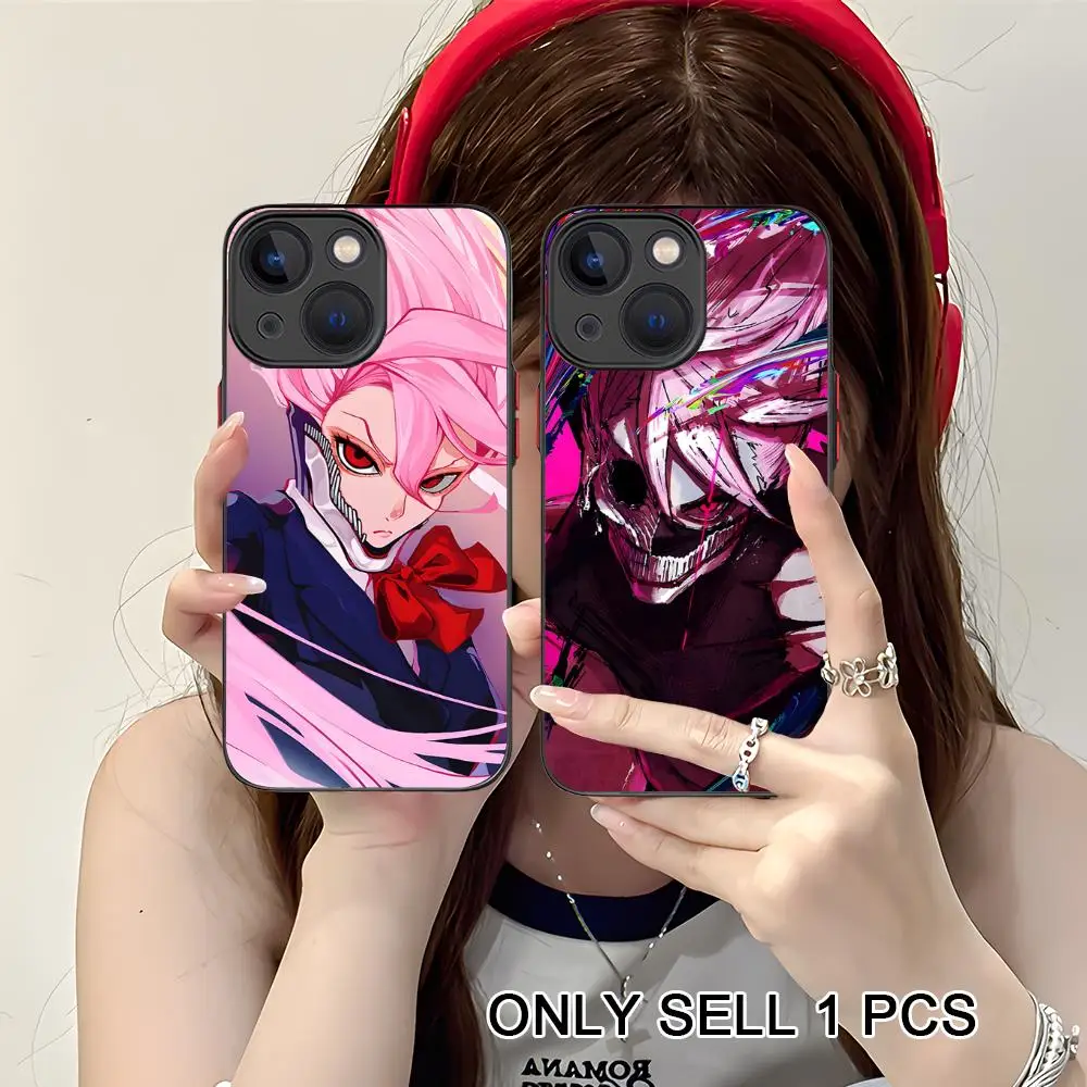 

Dandadan Aira Shiratori Silicone Mobile Phone Case for iPhone 17 16 15 14 13 12 11 X XR XS Air Pro Max Plus Mini Colorful Cover