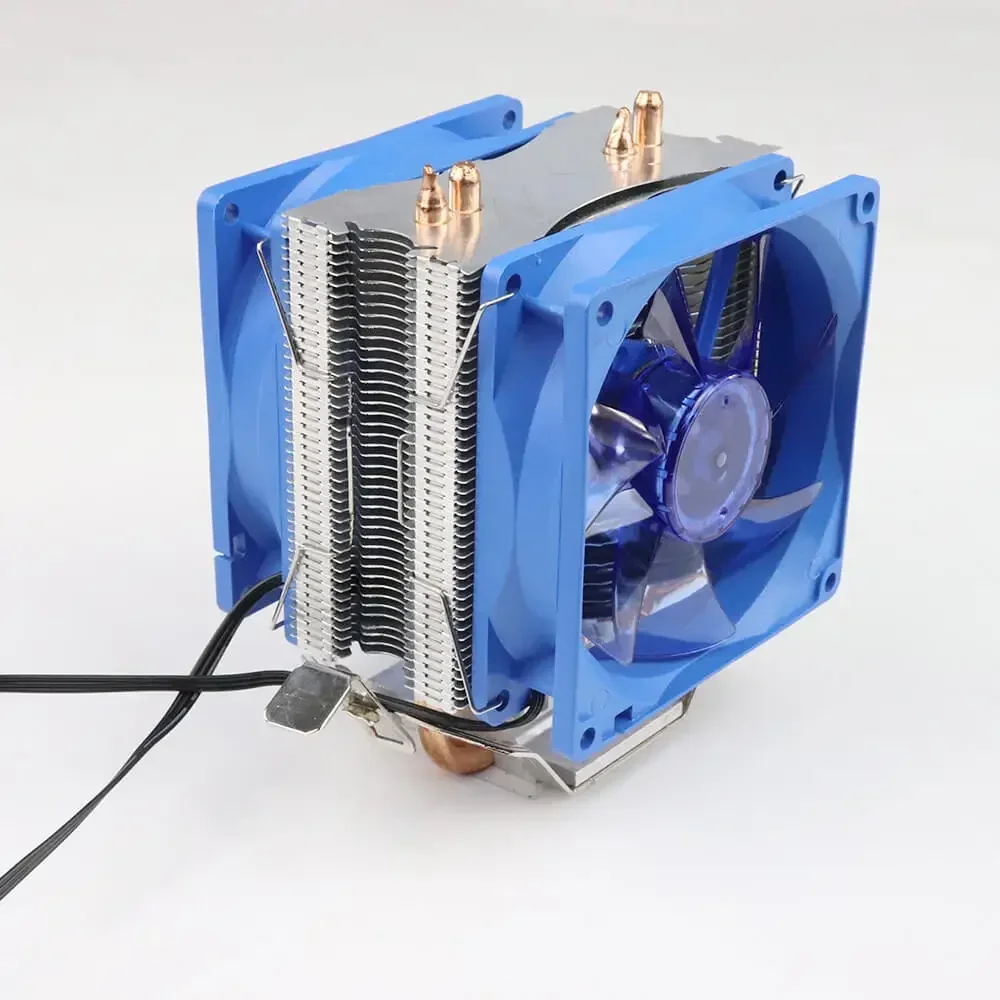 Custom Cooler Master Silent Fan Heat Pipe Desktop PC Computer Case Air Cooler Fan CPU Radiator