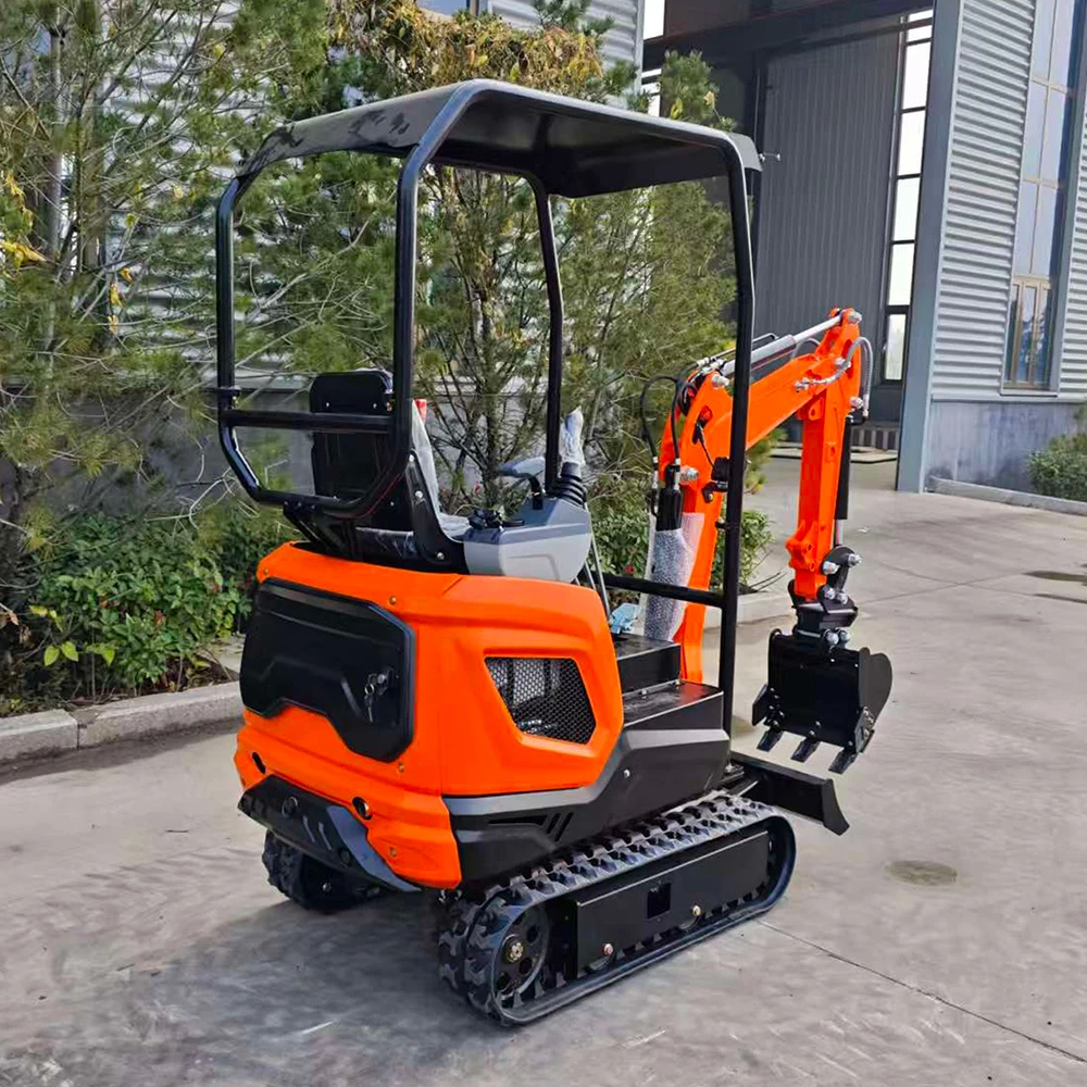 Compact 1.2T Customized Mini Digger | Perfect for Urban & Narrow Spaces | Personalize Size/Bucket | Low Noise, CE Certified.