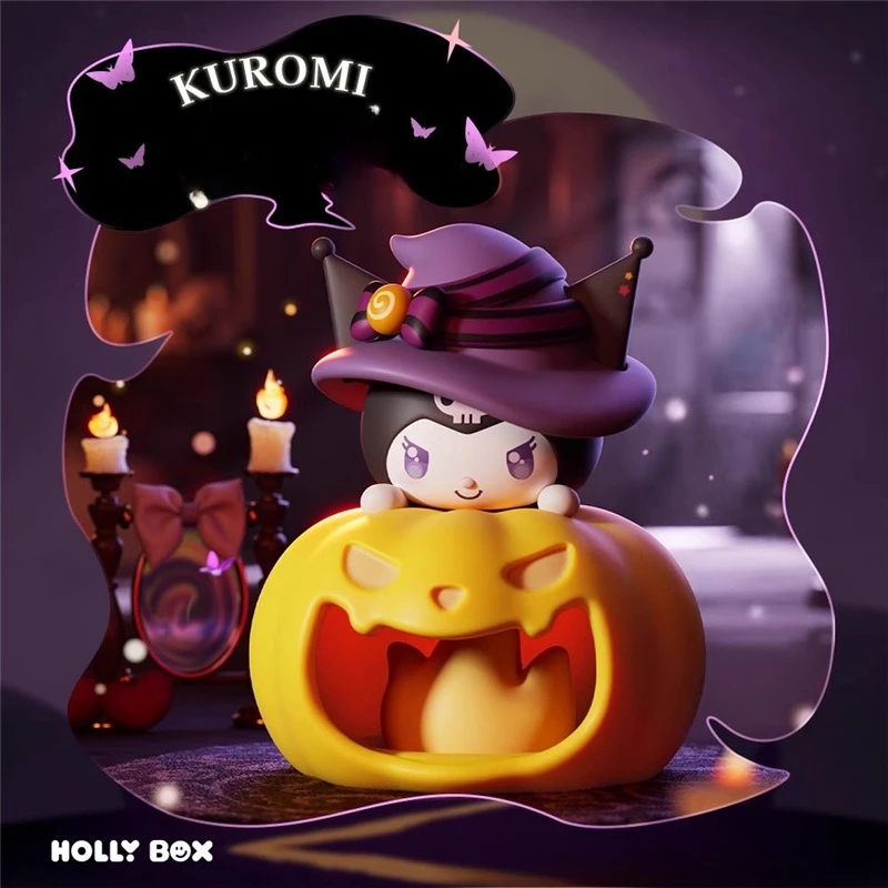 Miniso 正規品 サンリオ ブラインドボックス トリックオアトリートシリーズ ハロウィン パンプキン ナイトライト オーナメント