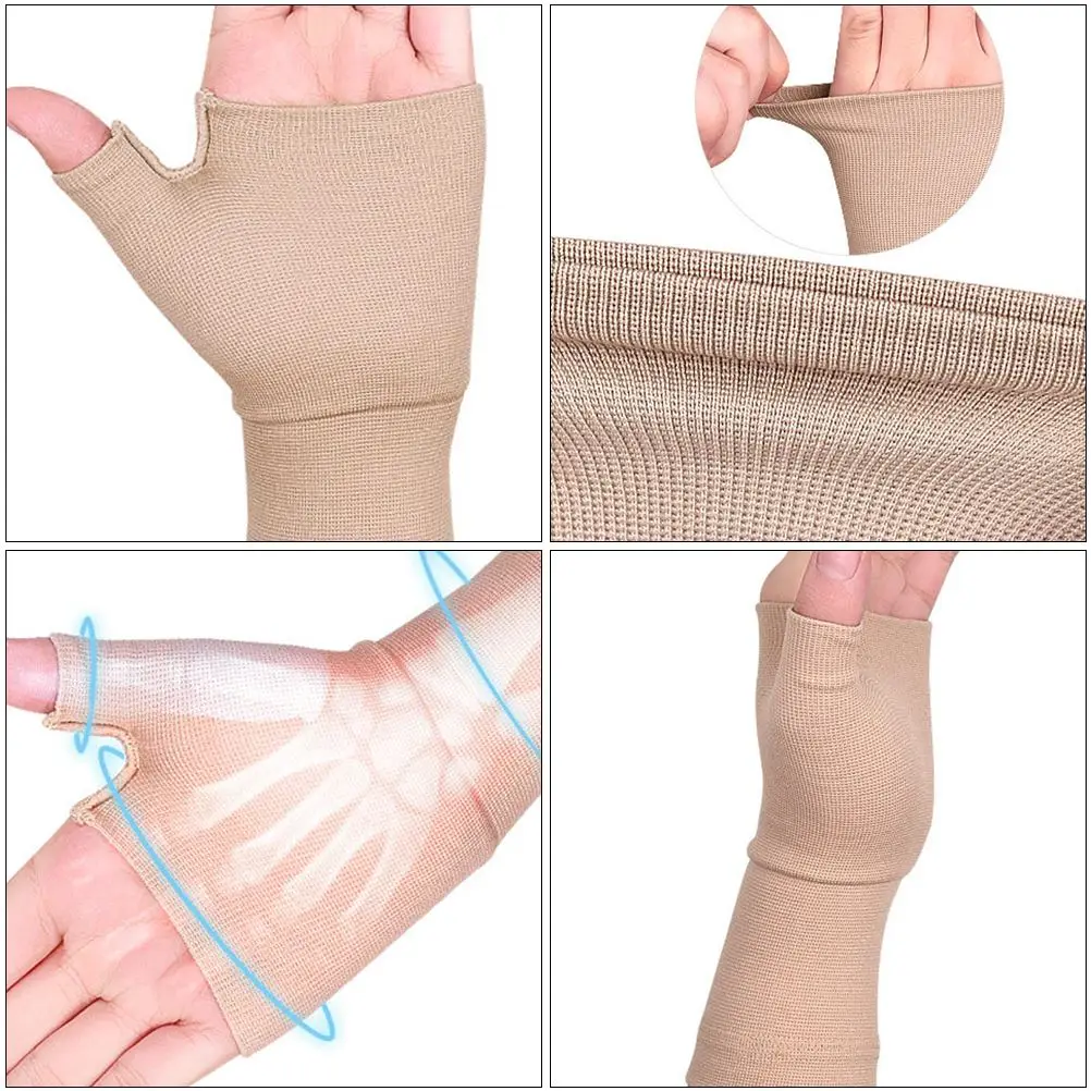 Gloves Breathable Thumb Splint Spandex Nylon for Carpal Tunnel Arthritis Anti Skid