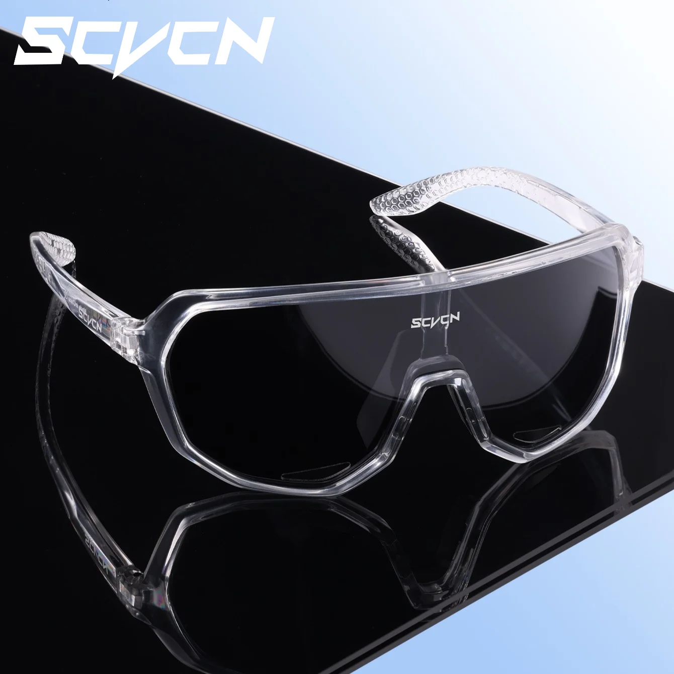 AliExpress SCVCN Cycling Sunglasses for Men Hiking Eyewear Sports Glasses Glasses Fashion MTB Bike Bicycle Sports UV400 Hunting Driving