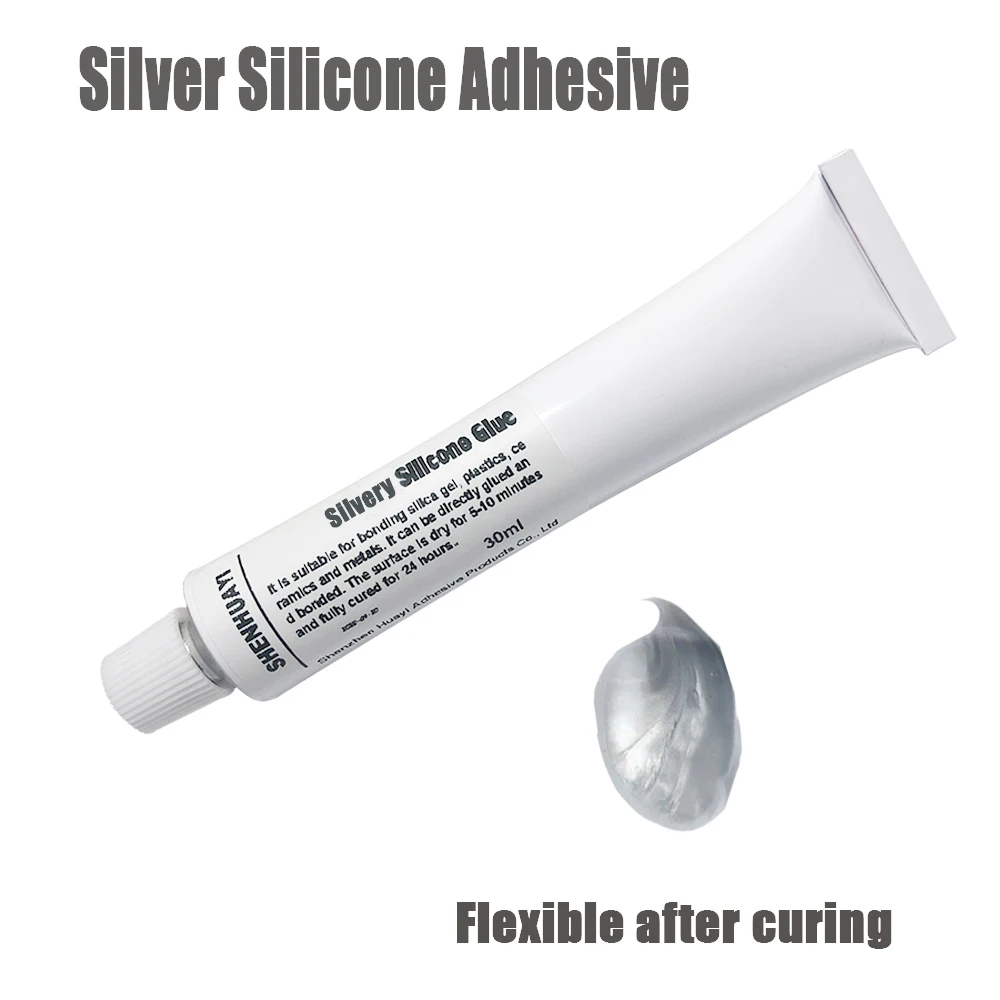 

Silicone adhesive, metal paint coloring, strong adhesion, and never fading