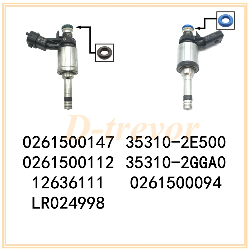 for BUICK REGAL BUICK VERANO 500pieces Fuel injector oring seals kit 6*3.5mm rubber orings fuel injector repair kits