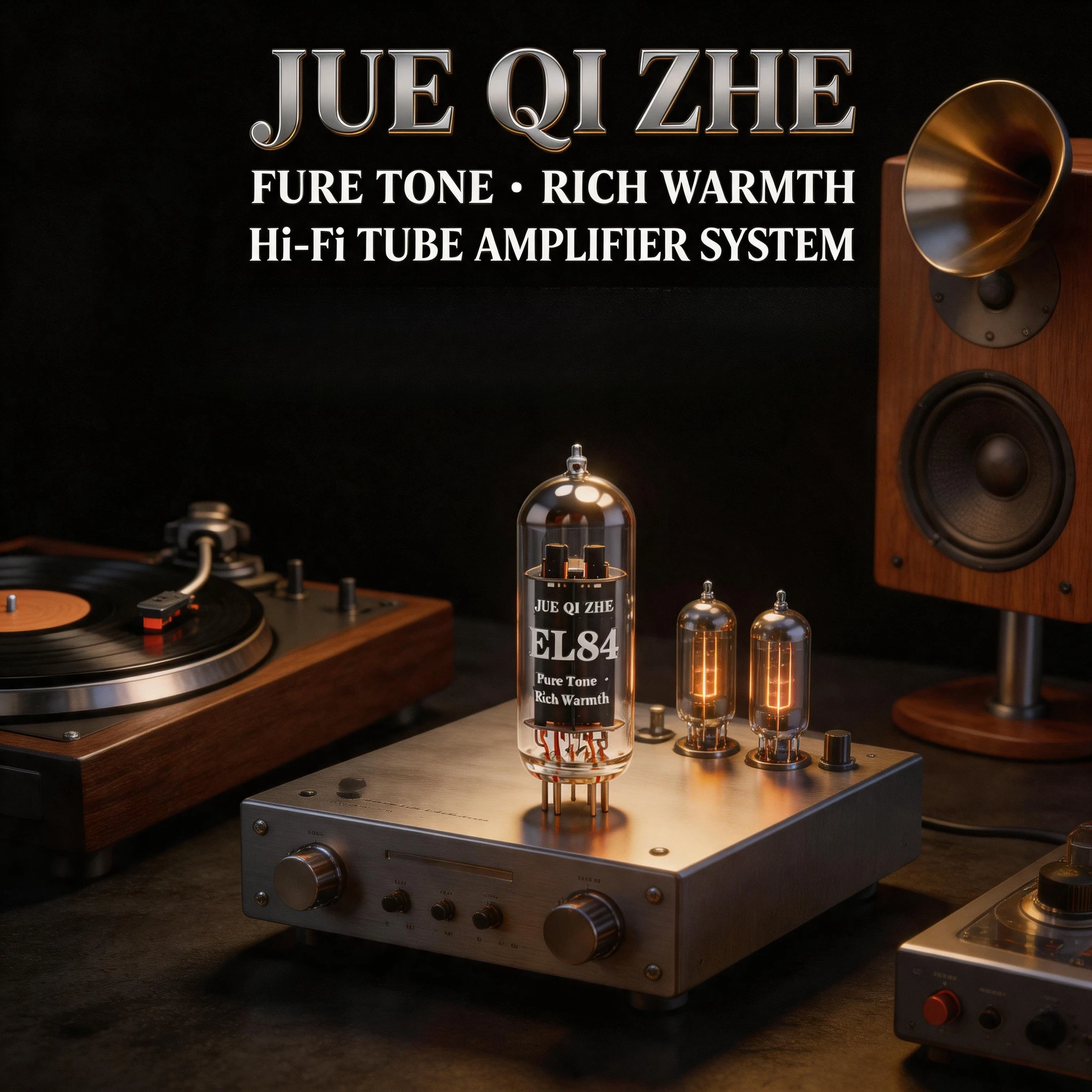 EL84 Vacuum Tube Replace EL84-AT 6P14 6BQ5 for Tube Amp Headphone Amp Guitar Speaker Hifi Upgrade Tube Amplifier view 2