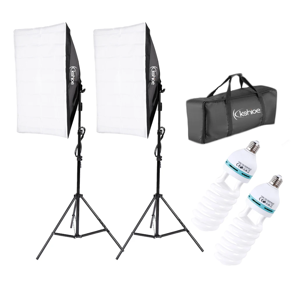 

135W Bulb 5070 Single Head Soft Light Box Two Lights Set US Plug(Do Not Sell on Amazon)