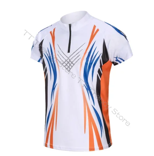 2025 The New Fishing Jersey Short Sleeves Male Coat Shirt Cycling Outdoor Sports Wear Casual Outdoor Short Sleeves