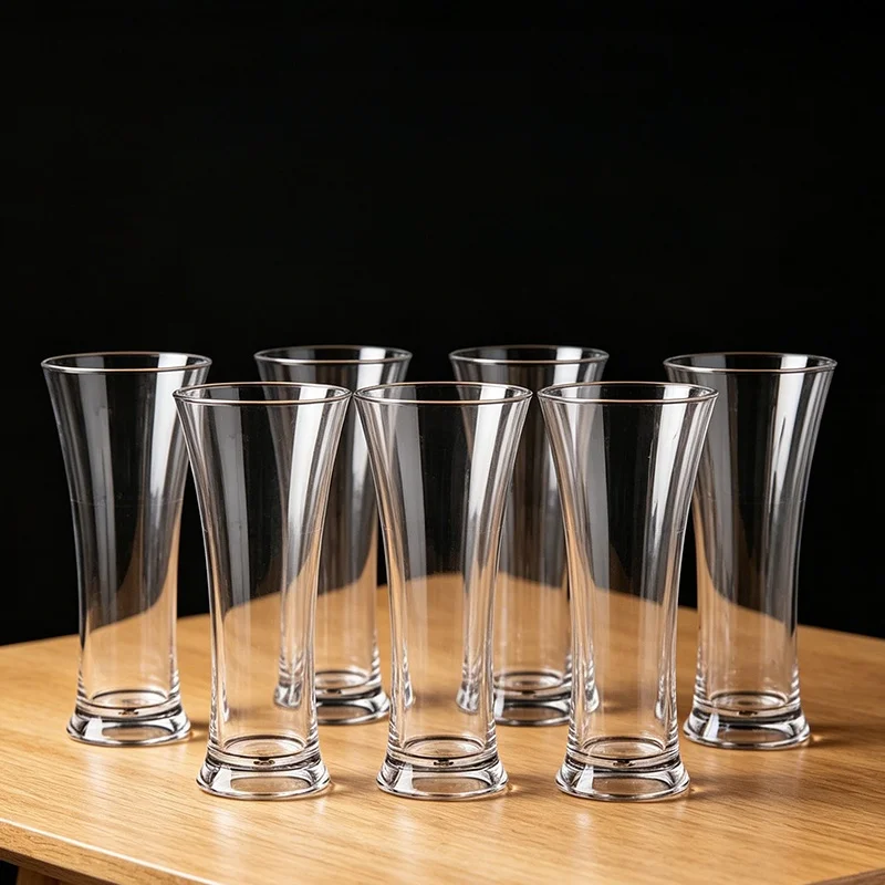verre-a-biere-en-plastique-epaissi-pour-biere-pression-et-jus-design-elegant-a-taille-fine-excellent-rapport-qualite-prix-usage-commercial