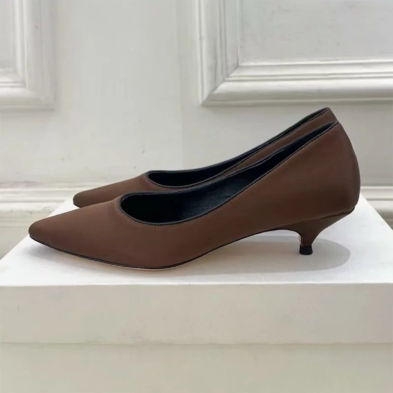 coffee satin 3.5cm