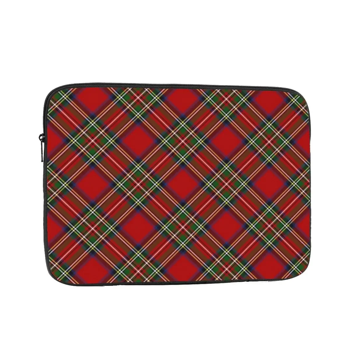 Royal Stewart Tartan Cross Plaid Notebook Laptop Bag Case Pouch Notebook Sleeve Cover Bag Tablet Shockproof Case Bag