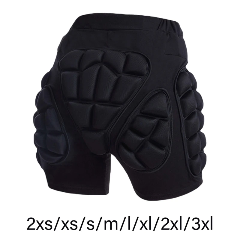 

3D Hip Protections EVA Butt Pad Protective Padded Shorts Skiing Protective Shorts 8 Size Skating Butt Pad Guard N58B