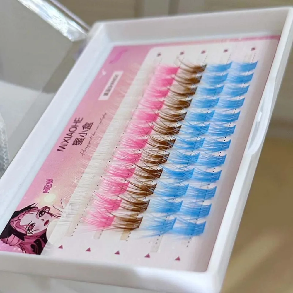 

60 кластеров, отдельные кластерные ресницы, наращивание ресниц «сделай сам», сегментированные пучки ресниц, долговечный реквизит для косплея