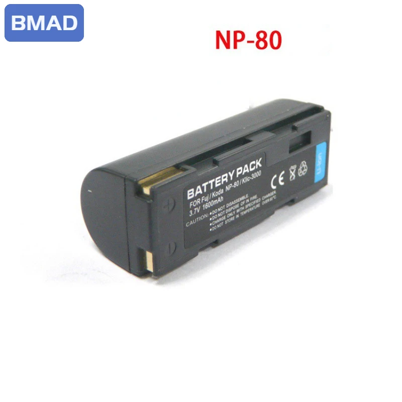 Np 80 3.7v 1600mah Spot Polymer Lithium Battery Suitable For Fuji Fnp-80 X6800 X4900 X6900 X4800 Digital Camera Battery