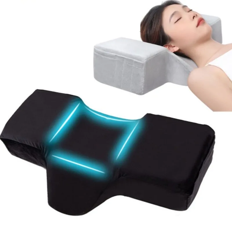 

U-shaped Memory Foam False Eyelashes Pillow Ergonomic Curve Neck Pillow Salon Home Eyelash Transplantation Beauty Makeup